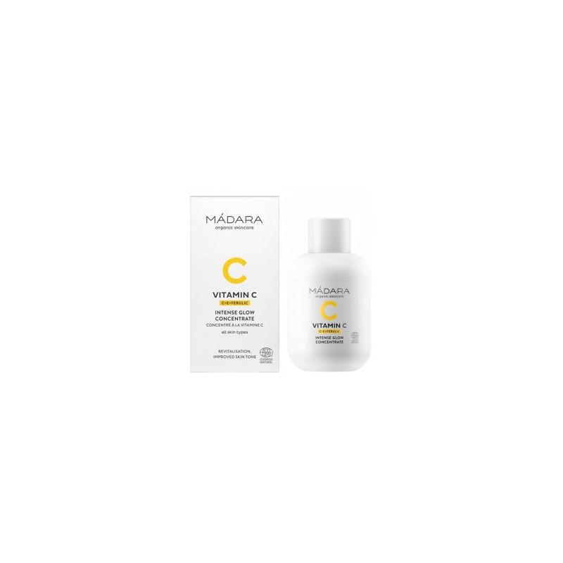 Concentrado Intense Glow Vitamina C Mádara Organic Skincare