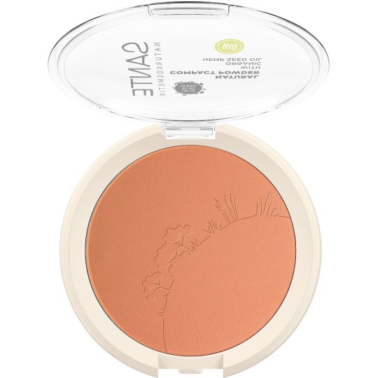 Polvos Compactos Sante tono 03 warm honey 2