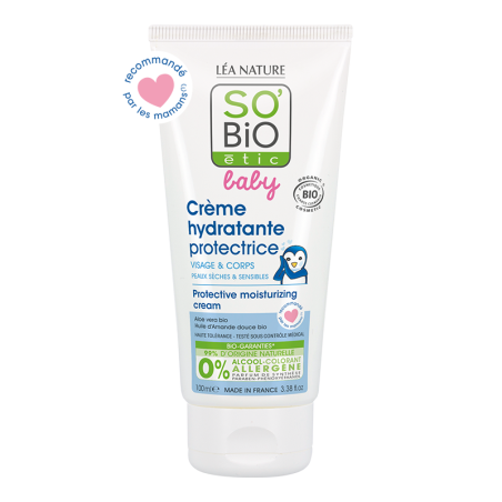 Crema Hidratante Protectora Bebé SO'BiO étic